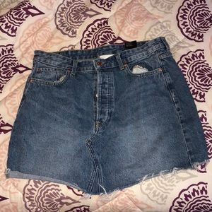 H&M denim skirt